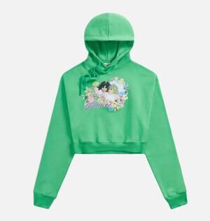 Fiorucci M Alpine Angels Crop Hoodie